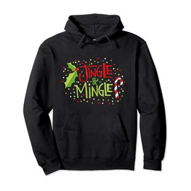 Jingle & Mingle Christmas Party Get Together Pullover Hoodie