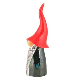 440s Tangoo Ceramic Gnome Narrow Dark Green Speckled Height Approx. 24 cm | TA-61620 | 4037432616208