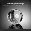 TEQY Thermos Flask with LED Display, 500 ml, Stainless Steel