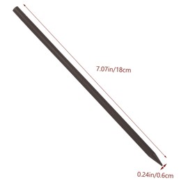 FOMIYES 50pcs Classic Vintage Wooden Pencil Hair Sticks for Buns Hair Accessories for Women