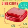 PREMIUS Ceramic NonStick Double Slice Sandwich Maker, Indicator Lights, Cool