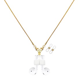 Magnetic Anti-Lost Strap Chain Necklace String Holder Accessories for Airpods Pro 3 2 1, Earphone Stainless Steel