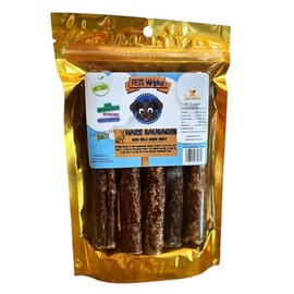 PETS WHplus 6" Hare Sausages,Dog Treats, 5 Count Pack, 100% Wild Hare