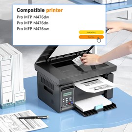 1 Pack 312A|CF383A Magenta Toner Cartridge, High Yield 3,200 Pages, Replacement for HP 312A|CF383A Color Laserjet Pro MFP M476dw MFP M476dn MFP M476nw Printer