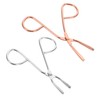 ORFOFE Eyebrow Tweezers Set Stainless Steel Scissor Handle Lash Curler