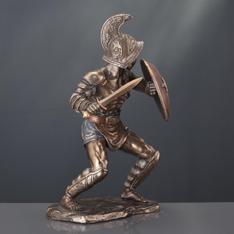 Veronese Design 10 Inch Murmillo Gladiator Gladius and Parma Cold