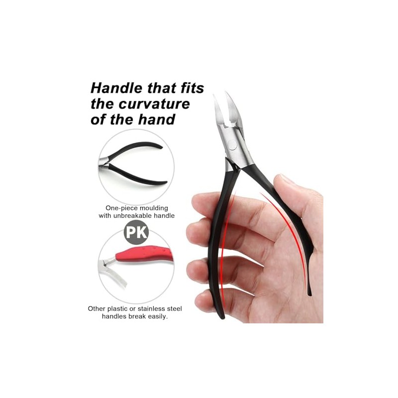 Toenail Clippers for Ingrown Toenail Tool,Toe Nail Clippers for Thick
