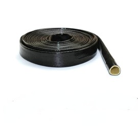 Heat Shield Fire Sleeve 3/4" ID x 5FT Silicone Coated Fiberglass for Automotive Hose Lines Wires& Electrical Wiring