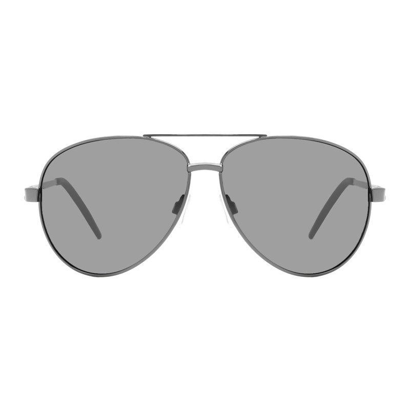 ENUFF Goose Grey Polarized Aviator Sunglasses For Men