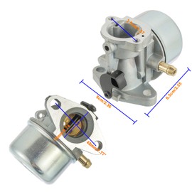 799868Carburetor Replacement for 6-6.75HP Engine790845 799871 497314 498254 498170 Replacement for Murray Craftsman Snapper 22" Push Mower Carb + 491588 air filter+ Air Filter Cleaner Primer Base By