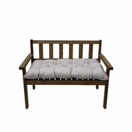 Indoor/Outdoor Bench Cushion, Garden Loveseat Cushion, Swing Seat Cushion,Thicken Patio Bench Soft Rocking Chairs Pad for Lounger Garden Furniture Patio Loveseat Bench (Light Gray, 39.4"x17.9")