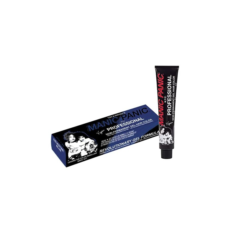 MANIC PANIC- Tinte para el cabello de color azul celestino;