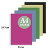 A4 Recycled Sugar Paper Bright Colours 50 Sheets in 5
