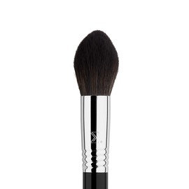 Sigma Beauty F36 Tapered Cheek Makeup Brush - Blending, Contouring and Highlighting Cheekbones - Use for Blush Application or as Setting Powder Brush - Vegan, Hypoallergenic, Synthetic Makeup Brush