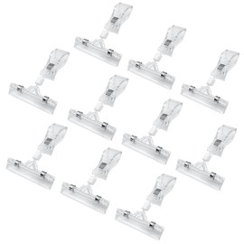 Voarge Rotating Trademark Clip Price Sign Display Clip-on Price Tag Display Free Colour Clip-on 10 Set