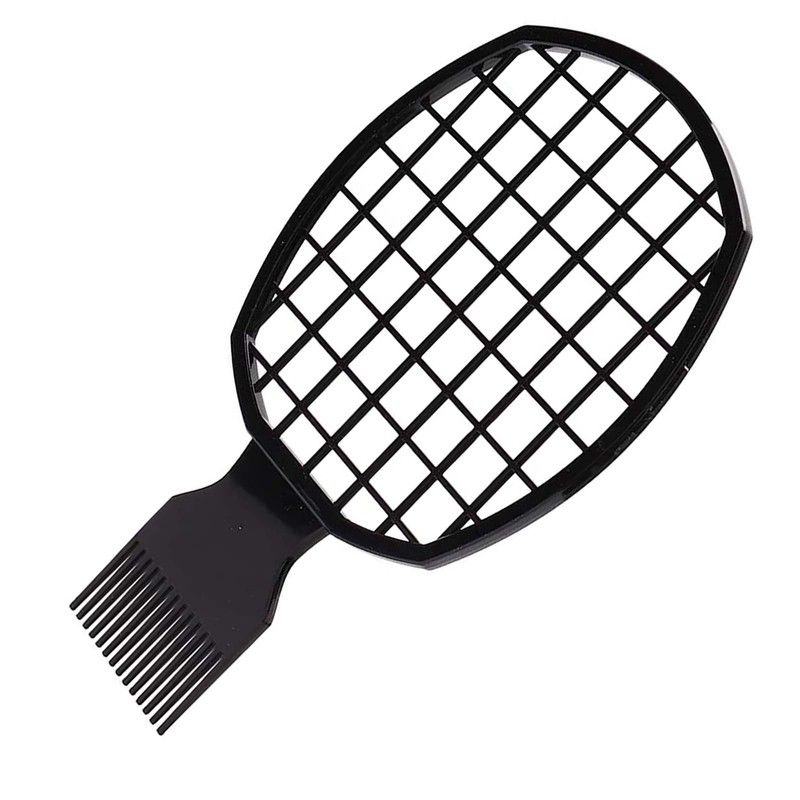 Black Afro Twist Hair Comb, Net-Shape Design Twist Wave Curl