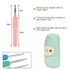 TIMESETL Crochet Hook Set Knitting Needles Set, 12 Pcs Ergonomic