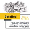 Rustark 30 Pcs 5/16-18'' UNC 304 Stainless Steel Rivet Nuts