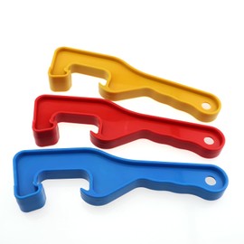 ZQIY 3PCS 20x6x1.7cm Plastic Bucket Lid Opener Paint Can Lid Opener Bucket Lid Spanner Tool Industrial Lid Opener Container Lid Opener