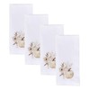 Park Designs Autumn Harvest Napkin Set Of 4, White Botanical