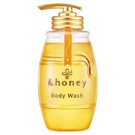 & Honey Gel Body Wash, Deep Moist, 16.9 fl oz (500 ml)
