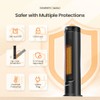 MORENTO Space Heater for Indoor Use, 1500W Ceramic Fast Heat,