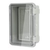 LMioEtool ABS Plastic Dustproof Waterproof IP65 Junction Box Hinged Shell