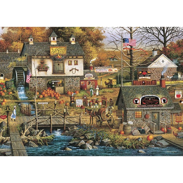 Buffalo Games - Charles Wysocki - Olde Buck's County - 300 Large Piece Jigsaw Puzzle