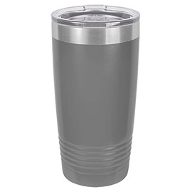 Polar Camel 20 oz. Stainless Steel Vacuum Insulated Tumbler (Dark Gray)