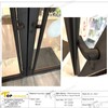 Top Hardware Stainless Steel 316 Mid-Post for Extra Length Ladder