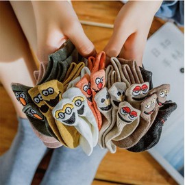 CrystalLover Women's Crew Socks, 10 Pairs Set, Cute, No Stuffy, Funny Socks for Women