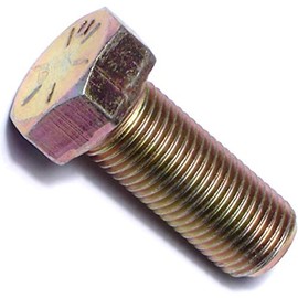 Hard-to-Find Fastener 014973253776 Grade 8 Fine Hex Cap Screws, 1/2-20 x 1-1/4, Piece-4 , yellow