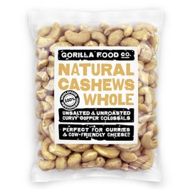 Gorilla Food Co. Cashew Nuts Whole - 200g