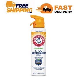 Arm & Hammer Odor Defense Fresh Scent Shoe Refresher Spray 4 oz