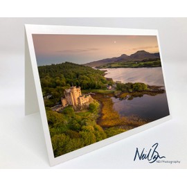Neil Barr Dunvegan Castle, Isle of Skye - Scotland Greeting Card by Scottish Landscape Photographer Blank Inside