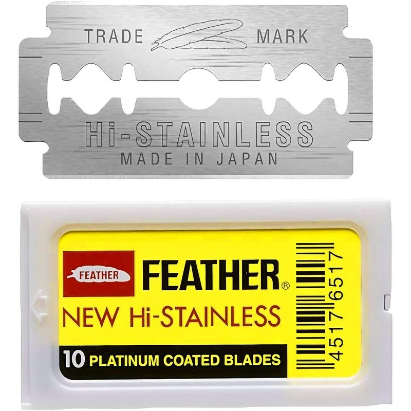 Feather - 10 Double Strand Razor Blades