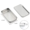 Empty Slide Top Tin Containers for Lip Balm, Crafts, Storage