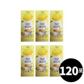 Living Factory H Partner 20 packets of lemon ginger tea, 6 packs / 레몬 생강차 20포, 6개