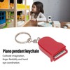 Mini Piano Pendant Keychain Micro Decoration Simulation Piano Key Chain