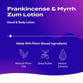 Zum Hand and Body Lotion - Frankincense & Myrrh - 6 fl oz