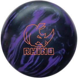 Brunswick Rhino Purple/Black Bowling Ball (15, Pounds)