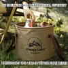 Folding Bucket Outdoor, Foldable Bucket Camping, Foldable Bucket 20 L,