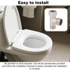 Tinoaly 3/8 x 1/2 Bidet T Adapter for Toto Washlets