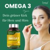 Omega 3 vegan aus Algenöl - 200 Kapseln - Hochdosiert