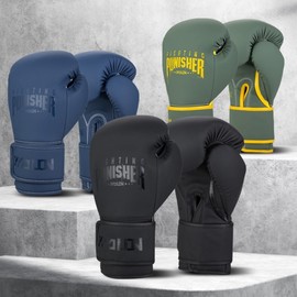 Oryong Boxing & Kickboxing Training Gloves for Adults & Juniors Blue + 10OZ
