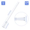 White PVC Replacement Tube Supplies Colon Tubes Kit Clear Replacements
