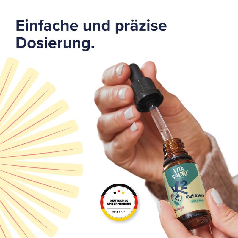 Vitasauri Kids D3 & K2 ab 4 Jahren - Vitamin