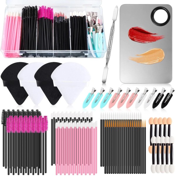 Does not apply Disposable Makeup Applicators Tools Kit, 100 Mascara
