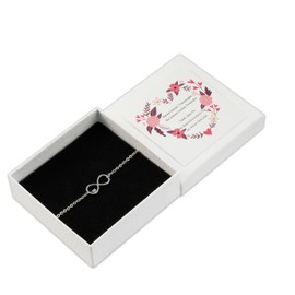 Trauzeugin Armband, Trauzeugin Geschenk mit Infinity Armband und Karte - Heute Meine Trauzeugin, für immer Meine Freundin - Hochzeit Geschenkidee Trauzeugin, Brautjungfern Geschenk