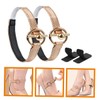 Minkissy 3pairs Adjustable Ankle Straps for High Heels Non- Shoe